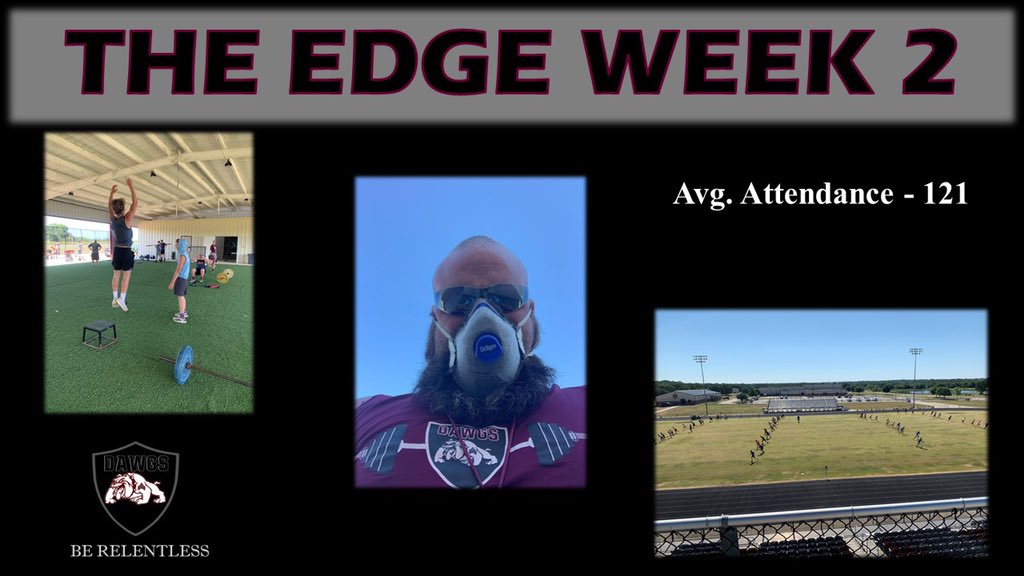 EDGE Week 2 was outstanding! Attendance was up setting more records, and the energy is outstanding!! #Relentless