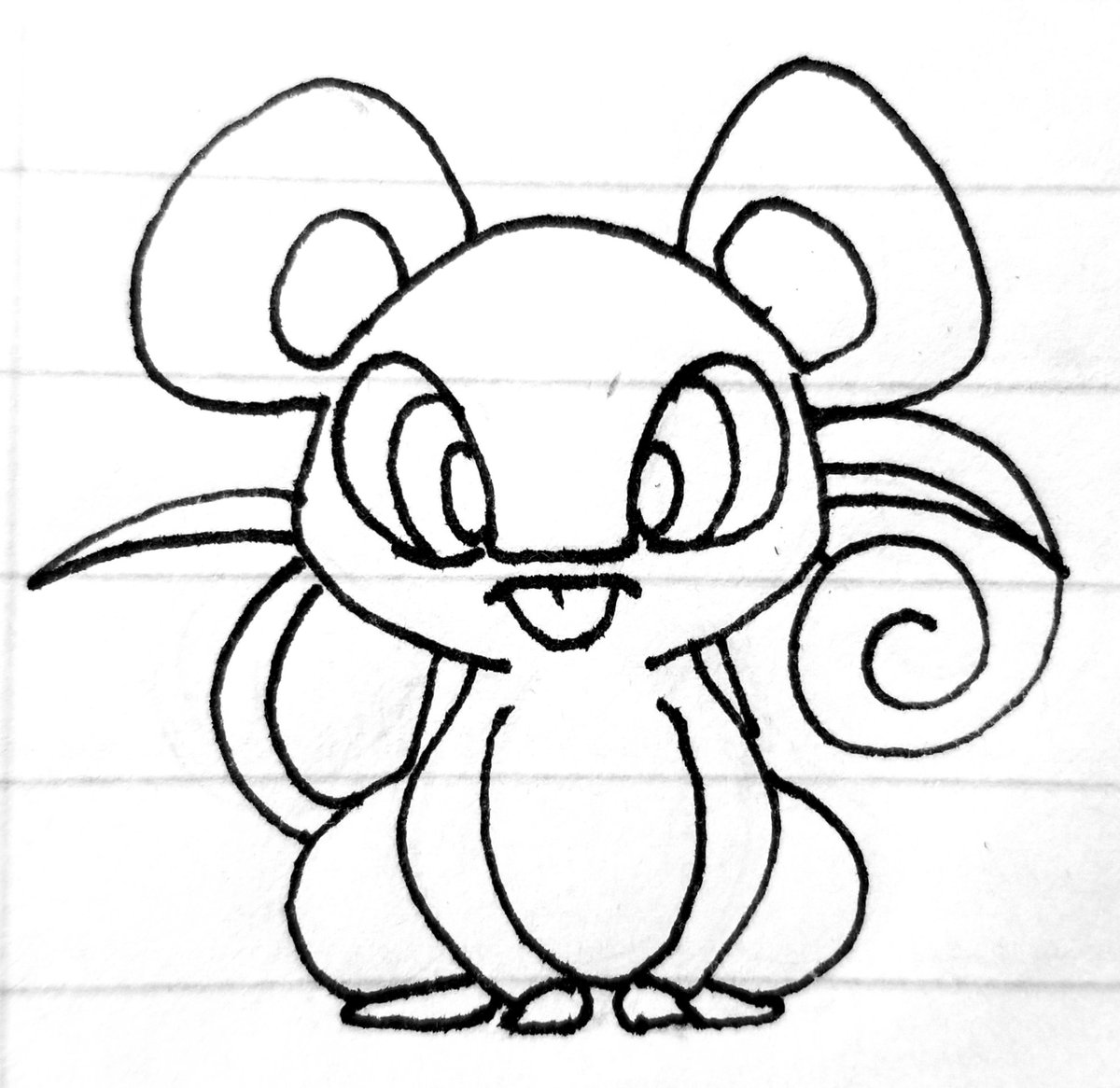 Reverrii_Pixy's tweet image. #DrawEveryPokemon
019 - #Rattata
I really like the way this one came out! 
#Pokemon
#PokemonArt