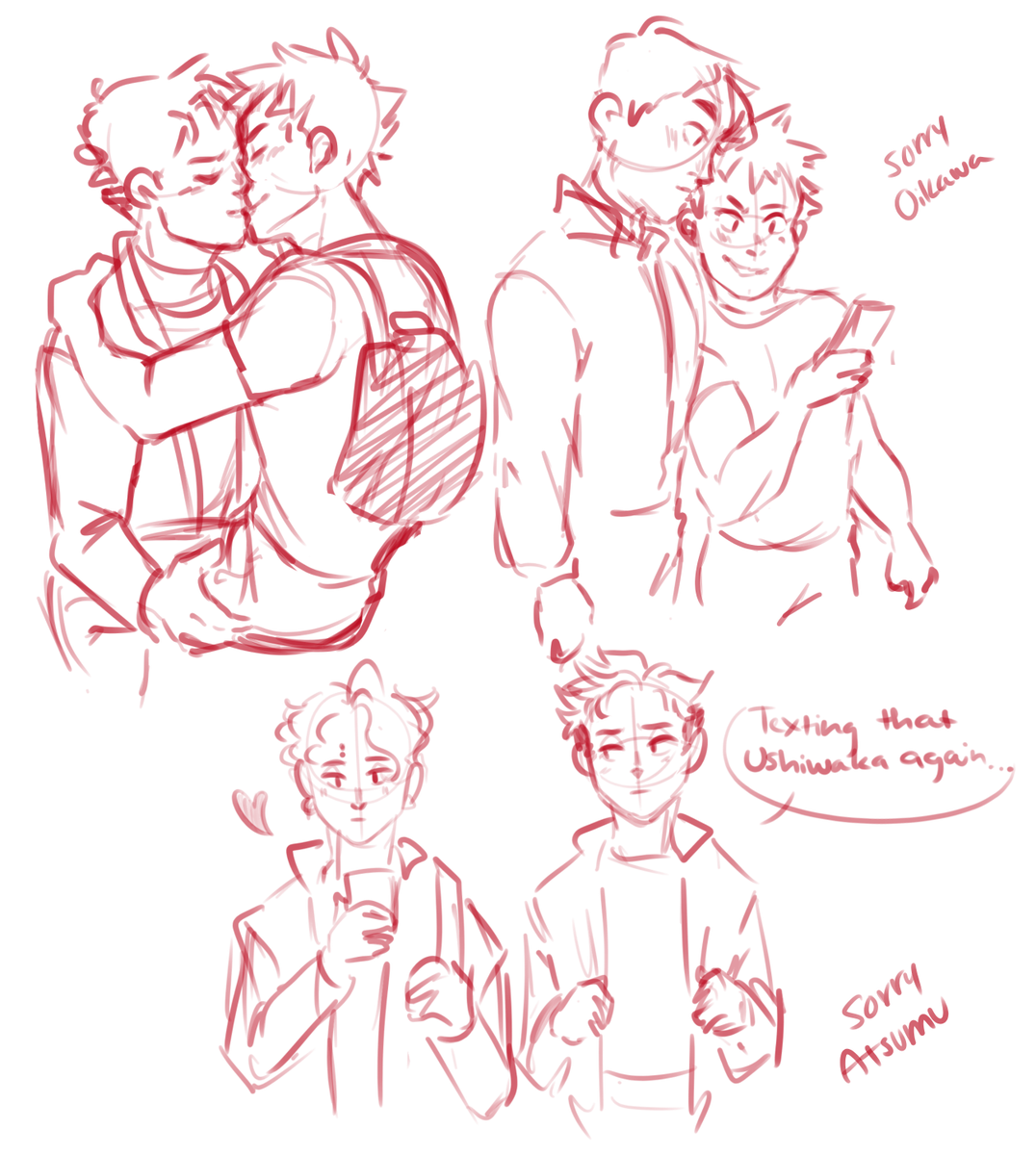 this has nothing to do with the fic. I am simply Indulging
#haikyuu 