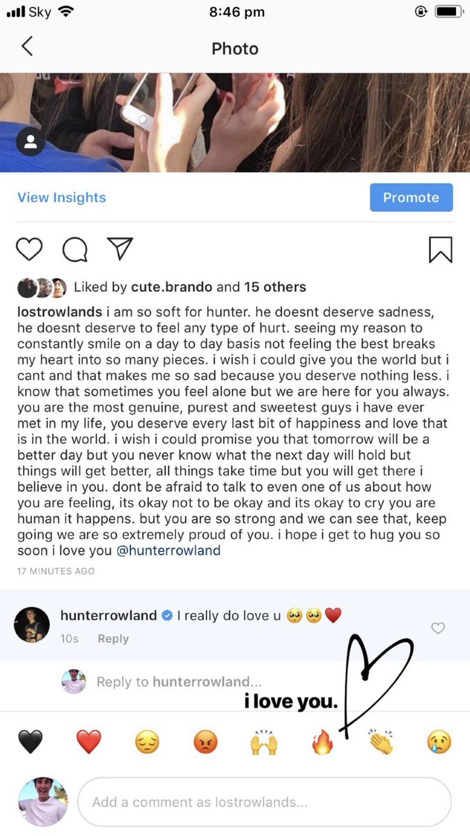 - 28th april 2019 <3 @HunterRowland