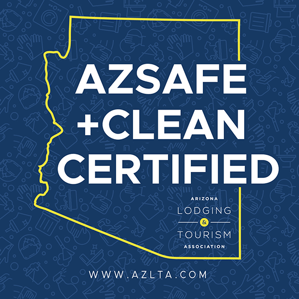 ArizonaGrand's tweet photo. We are proud to announce that we are @az_lta AZSAFE+CLEAN certified! Your health and safety have always been our top priority. When you are ready, we are here to welcome you back. #AZSafe+Clean #resort #safety #travelsafe #staycation #ClassicHotelsHasHEART https://t.co/LWWO5sXZgk