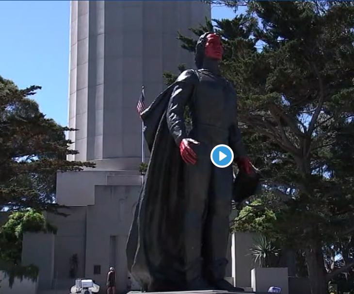 CherylMorrisW's tweet photo. #IndigenousLivesMatter #NativeAmericans #SanFrancisco #RacistMonuments #RacistStatues #StatuesMustFall #ChristopherColumbus #CoitTower 

Good Riddance! 👏

"The decision, announced Tuesday by legislative leaders, has long been sought by groups and others who say it's wrong to... https://t.co/NBc0AkD1PG