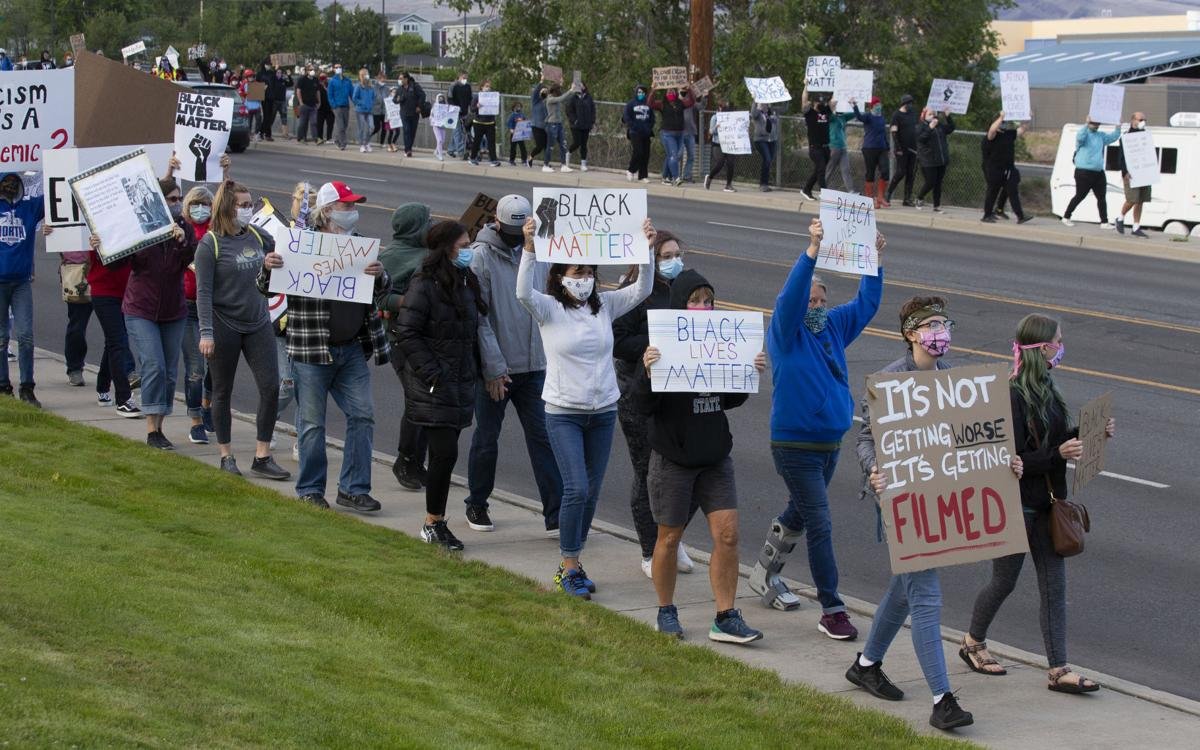 ...held a vigil (in Yakima) for our murdered black trans sisters, a depth of awareness and thoughtfulness I had not expected. Later that day, there was a Black Lives Matter rally and march through the neighboring hamlet of Selah, WA. This is where things get "interesting." 3/15