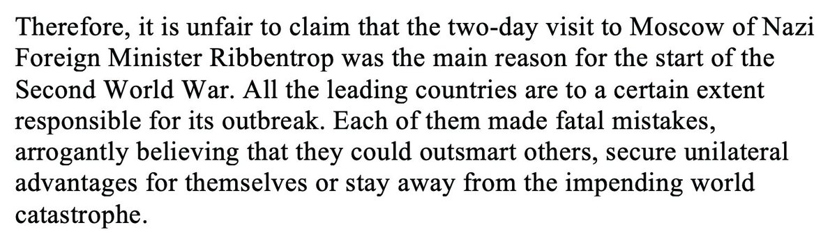 In this sense, Putin's argument that everybody made mistakes obscures the fact that some made much graver mistakes than others.