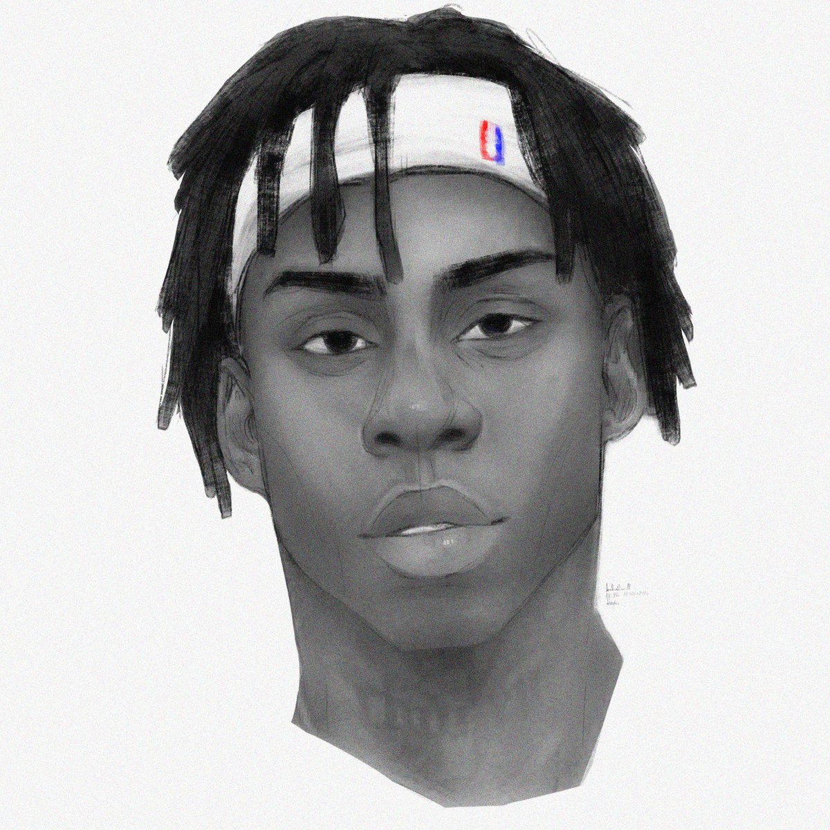 pics Polo G Drawing Black And White art rap polog digitalpainting rapus