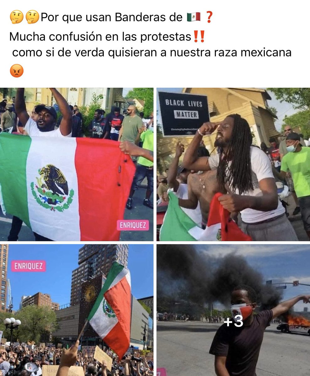 I’ve seen people posting stuff like this. A good portion of my Mexican people have been divisive with what’s going. I’m glad that more people are protesting against ICE but have realized that their reason is solely because they don’t want black folks have all the “attention”