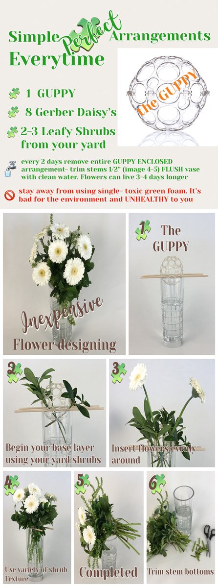 Inexpensive Flower Designing! #TryGuppy