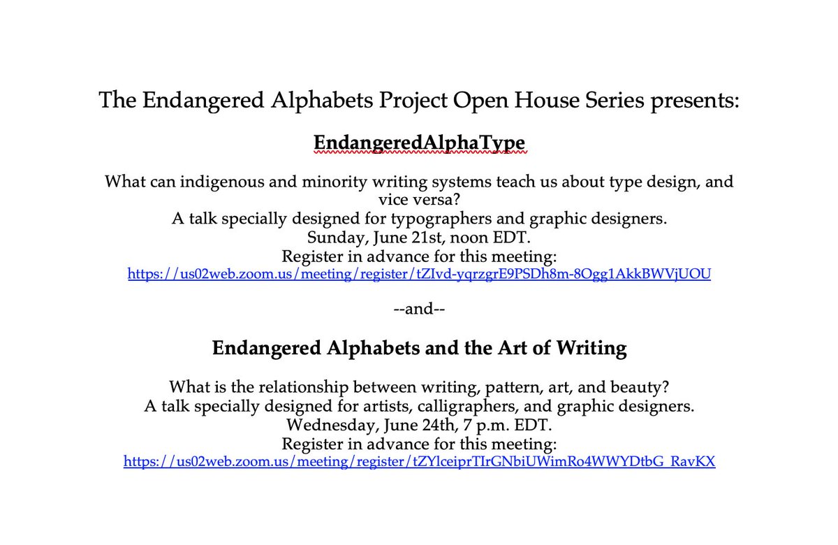 TBAlphabets's tweet photo. @GranshanConf @PressTaras @tanyatypes @Letterjuice @Lett_Arc @theorosendorf @ratwoman @seventype_ @SCTF @googlefonts   You are officially invited! For full details, see https://t.co/Bd0QwBMchK And bring a friend! https://t.co/ITbKMZB39g