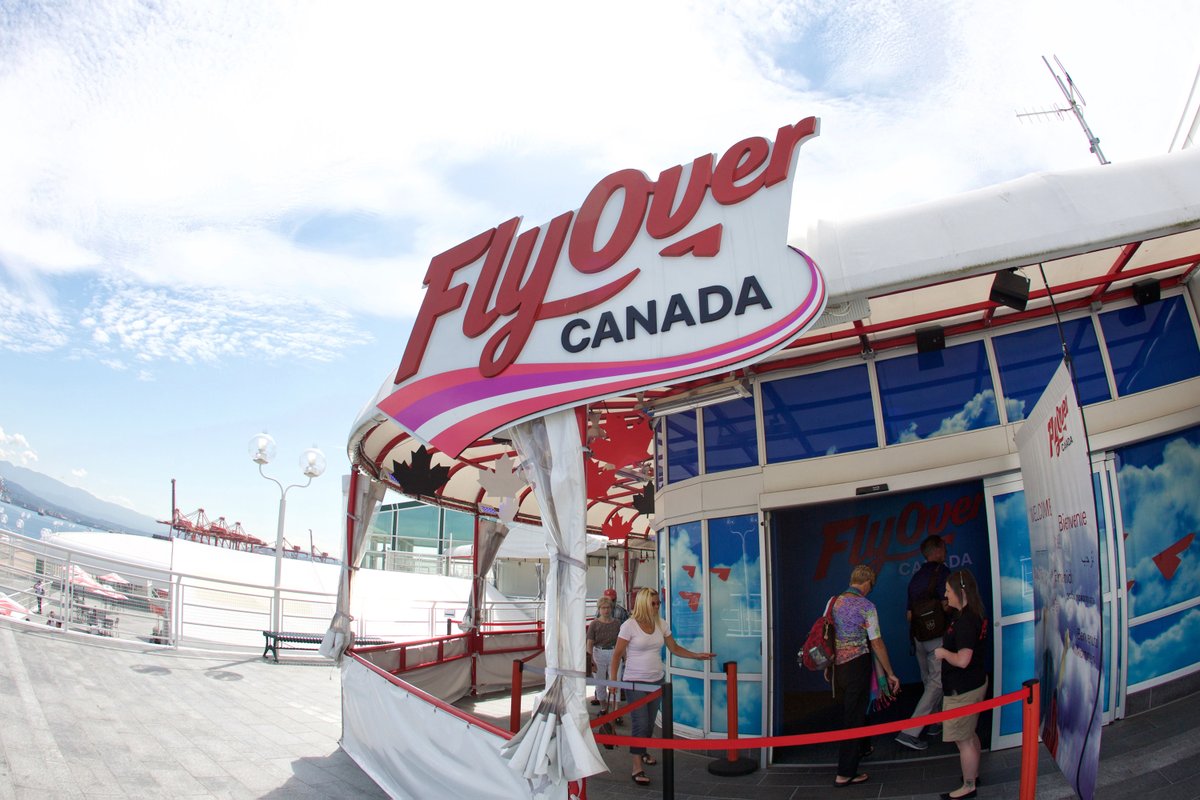 FlyOver Canada in Vancouver reopens today, June 18, 2020!  @FlyOverCanada #UltimateFlyingRide #Safetypromise