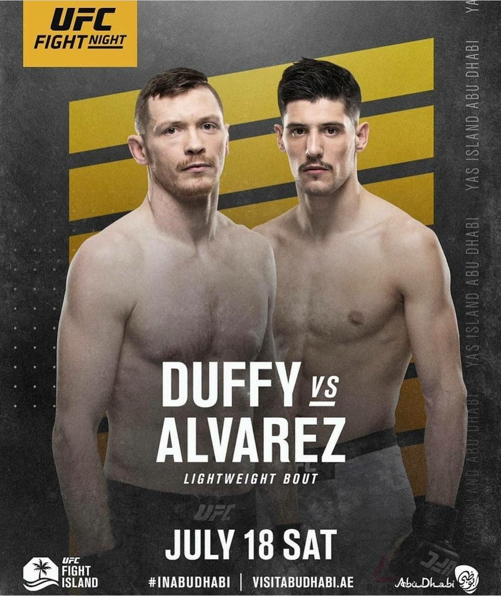 🇮🇪 Joe Duffy 🆚 Joel Álvarez 🇪🇦

🗓️ 18 de julio | 📌 Abu Dhabi

🔁 ¡Comparte para que se entere toda España!