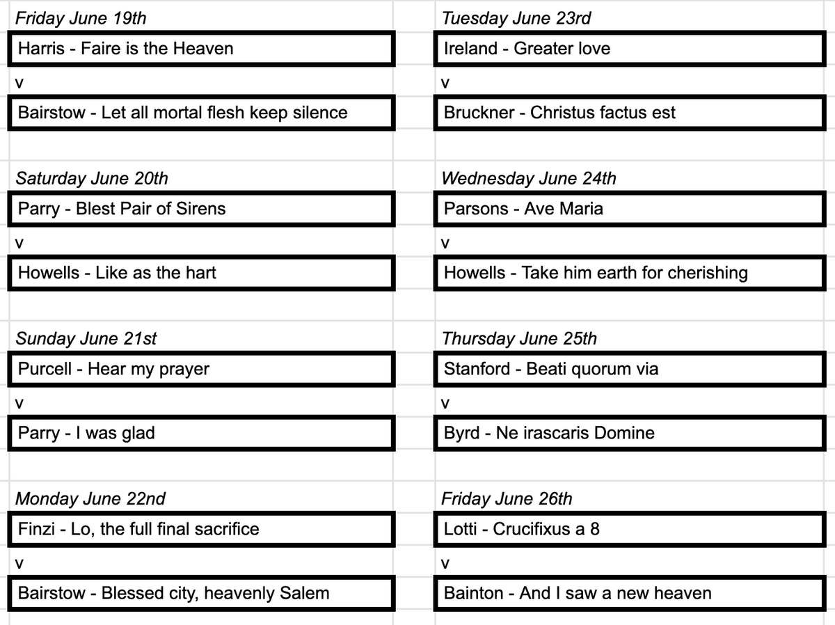 World Cup of Evensong tweet media