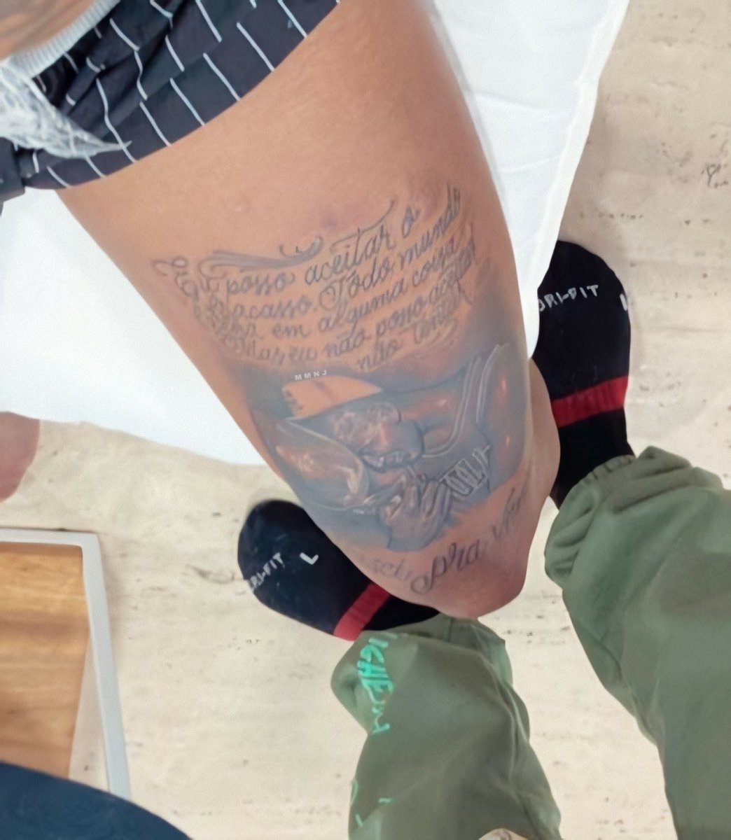 Barcelona star inks new tattoo to remember his roots  Pulse Ghana