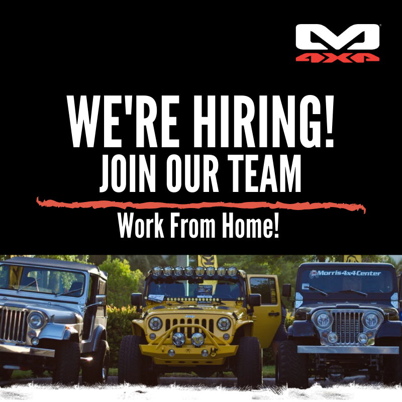 🚨NOW HIRING🚨 Innovative, Authentic, & Passionate about Offroading? Raise your hand if that's you. #Morris4x4 is hiring various positions. Become part of our awesome team and work from home. -Inside Sales - Chat Specialist: buff.ly/2YKR5qJ #nowhiring