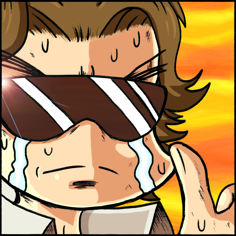sir_mihael's tweet photo. More art from #MasterCore. This time from in the in-game credits! A good summary of our feelings by the time everything was done... Good job everyone! 👍 https://t.co/3Hh4Rb4zvg