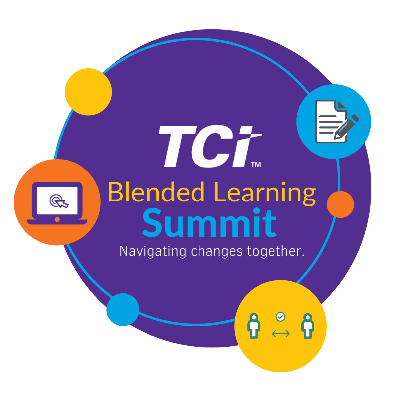 TeachTCI's tweet photo. Teachers, looking for #professionaldevelopment opportunity this summer? Join our free #BlendedLearning Summit on 7/28 and 7/29 to learn how TCI can help you transition seamlessly between the classroom and the virtual environment. Register here: https://t.co/PANx7bm8R3 https://t.co/shN0IOTENg