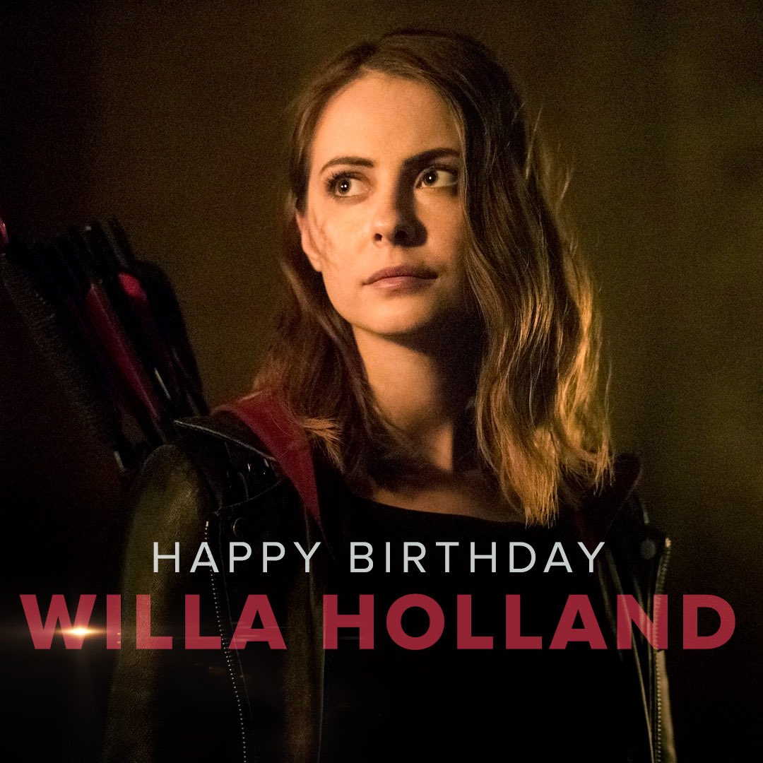 Happy Birthday to  Willa Holland who played  the role of \Thea Queen\ on 