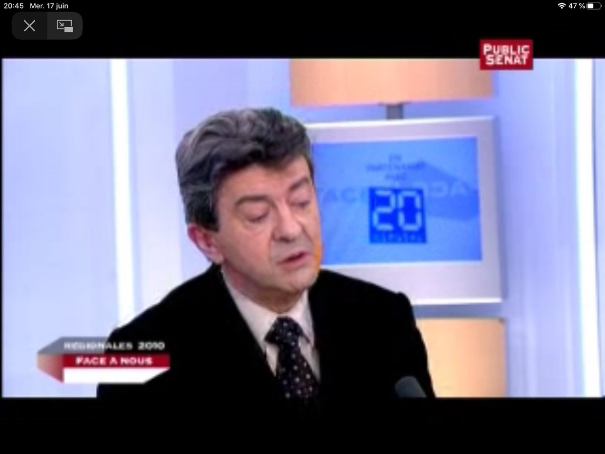 La gauche laïque y est pourtant hostile.  #Melenchon en 2010: «il faut pouvoir représenter tout le monde. C’est 1 erreur de se présenter aux élections en affichant 1 appartenance religieuse qui rend impossible la représentation du souverain ds son ensemble»  https://www.publicsenat.fr/lcp/politique/candidate-voilee-npa-une-erreur-selon-jean-luc-melenchon-2699