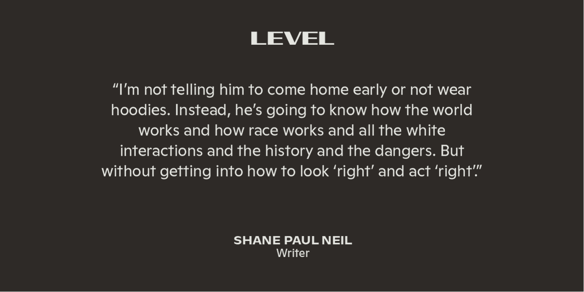 When it comes to his 7-year-old son,  @ShanePaulNeil believes that The Talk in its traditional format is unnecessary. That’s because there has never been a set of rules that grants Black men and boys immunity from mistreatment and violence, he says.