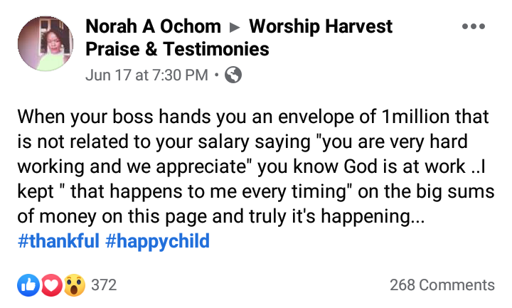 worship_harvest's tweet photo. Testimony Time
#THTMATT
#EconomicPowerHouse
#MukamaSimukodo
#BuliDaily
#ExtraOrdinaryLevelsOfFaith https://t.co/eAjz117zY8