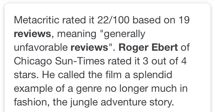 Happy birthday to Roger Ebert, aww gee Bert we sure do miss you. Throw back to one of our favorite reviews of yours 