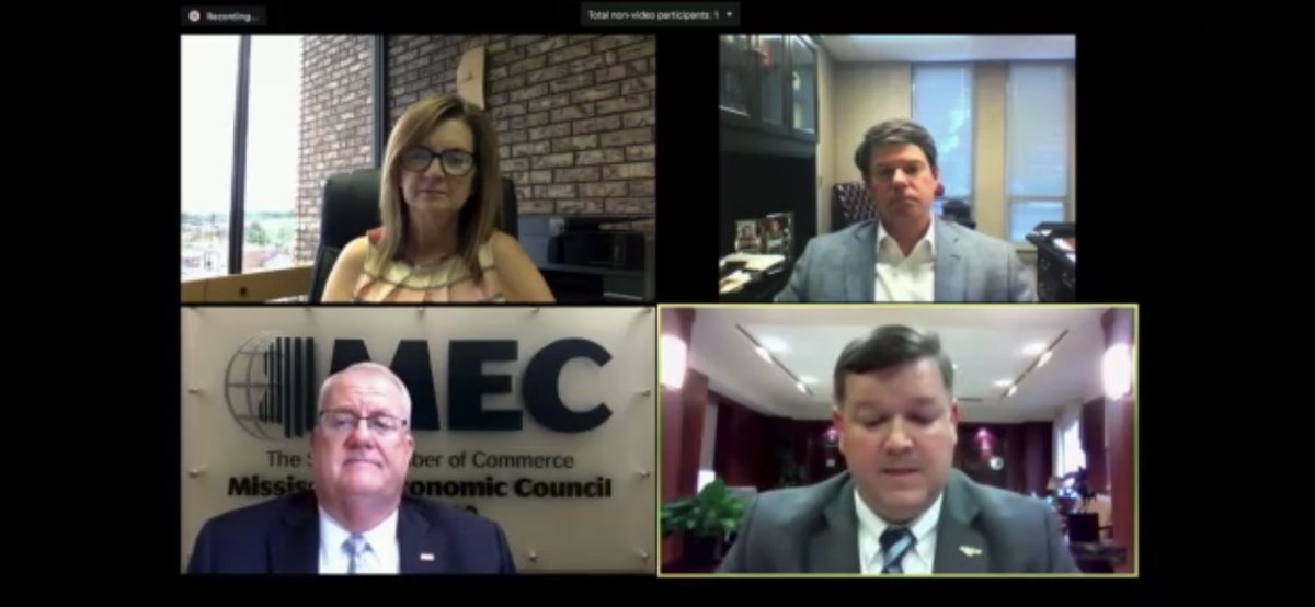medcinfo's tweet photo. Live with @mdaworks John Rounsaville & Jamie Miller to discuss the Back2Business Program! @MECStateChamber @MSManufacturers #econdev #smallbuz https://t.co/YwV5Iw8l2P