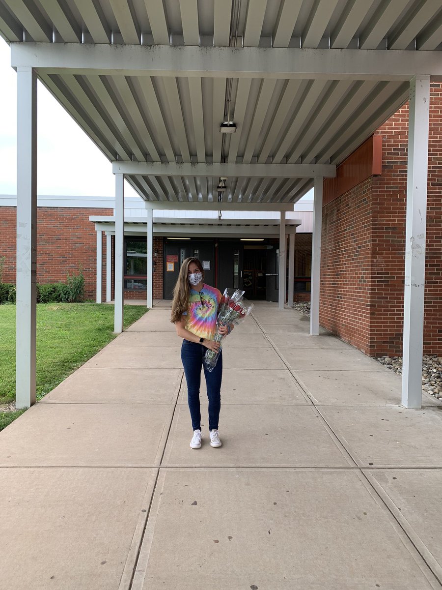 Surreal last day for a surreal year. I’m so grateful I got to see most of my students today to say goodbye and congratulations before heading to middle school! 💛🖤 #allin4theville