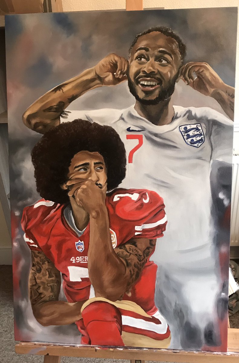 theraviosart's tweet photo. Getting out of my comfort zone and painting people (I’m still quite new to this as I only started this year) so I’m quite happy with my progress so far 🙌🏼 

Here’s what I’ve done so far this year (minus 1). February, April, June and the last is still in progress 🖌 https://t.co/B6jotMpPFq