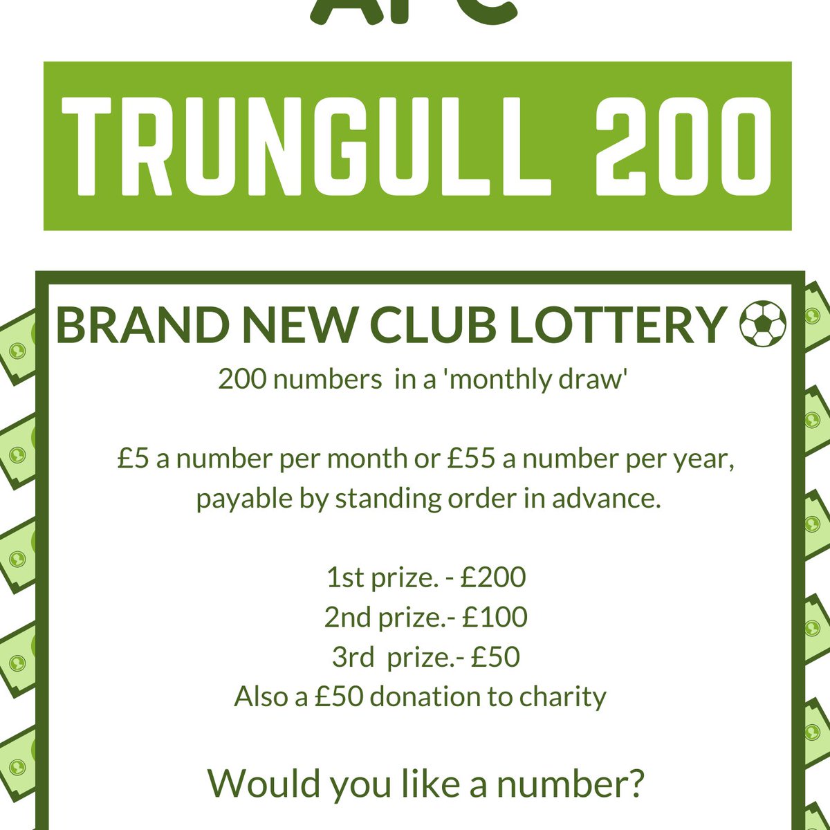 𝕁𝕆𝕀ℕ 𝕋ℍ𝔼 𝕋ℝ𝕌ℕ𝔾𝕌𝕃𝕃 𝟚𝟘𝟘 𝕋𝕆𝔻𝔸𝕐 👍

Sign-up easily via PayPal and support the Seagulls in 2020 and beyond 💚

mouseholeafc.co.uk/trungull-lotte…