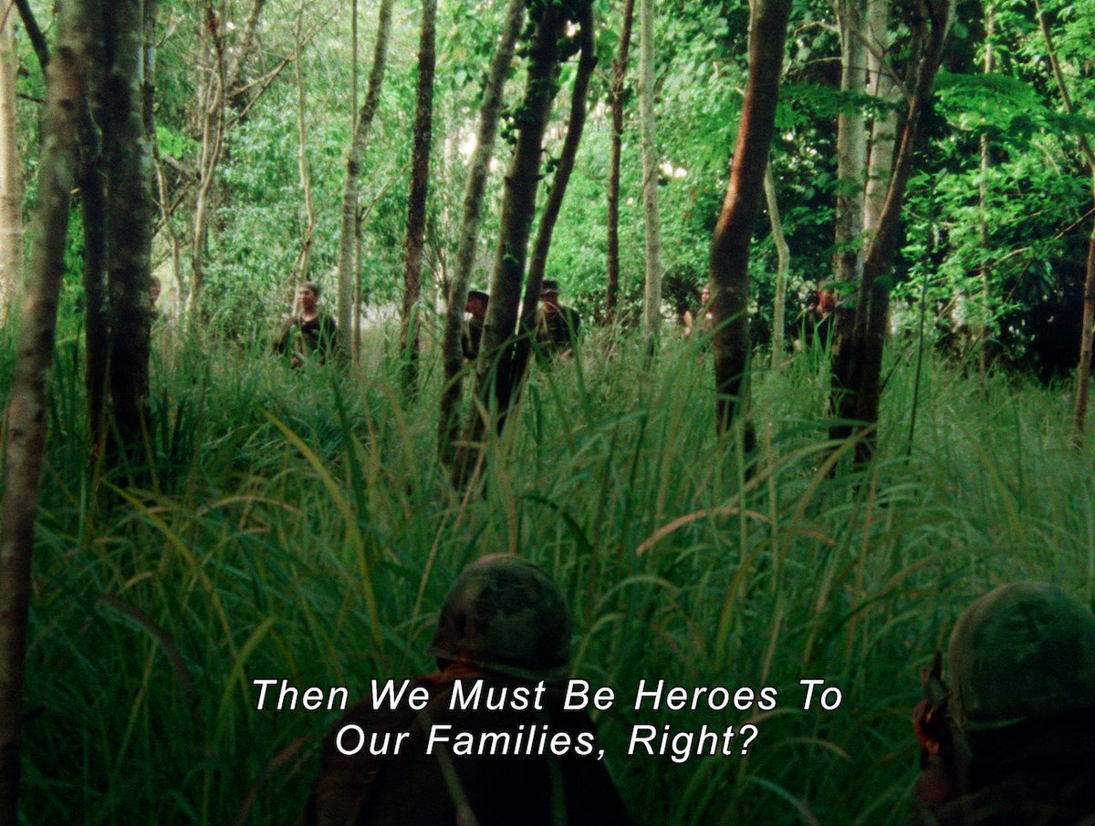 I was pleasantly surprised that in DA 5 BLOODS, not only do the Vietnamese dialogues sound like real Vietnamese, they are also subtitled. A particularly emotional moment for me is this glimpse into the inner lives of North Vietnamese soldiers which is rarely seen in other films.