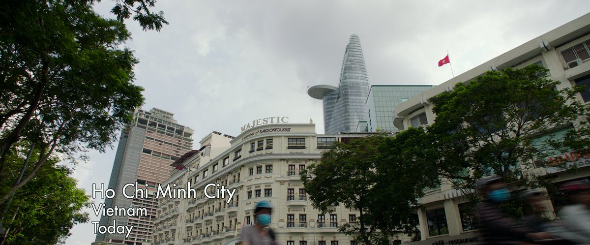 Hotel Majestic where Paul, Otis, Eddie and Melvin reunite is one of the oldest hotels in Ho Chi Minh City. Built in 1925, the hotel’s history is intertwined with the legacy of French colonialism in Vietnam. Fun fact: Graham Greene wrote The Quiet American during his stay here.