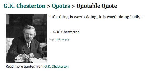 Brexit in the spirit of GK Chesterton