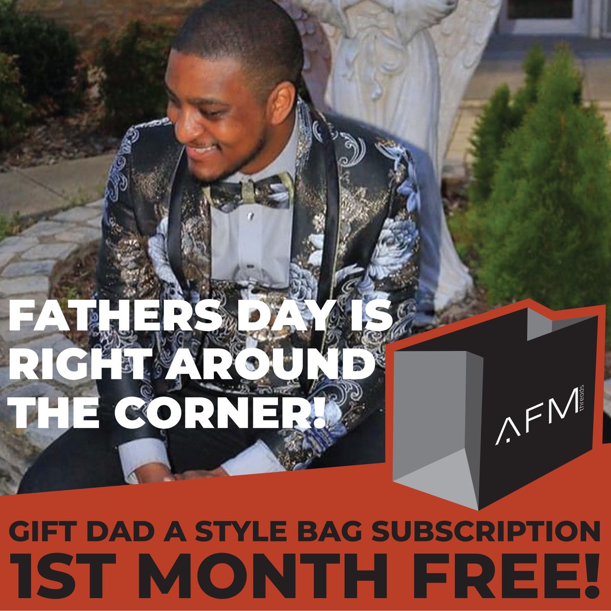 afmthreads's tweet photo. Need a Father's Day gift that is not only personal, but keeps on giving? Gift dad a STYLE BAG SUBSCRIPTION and receive the FIRST month FREE for a limited time only!

#fashion #ootd #afmthreads #stylist #gq #louisville #style #shoplocal #kentucky #boutique #suit #blackowned https://t.co/NAy7QURkS9