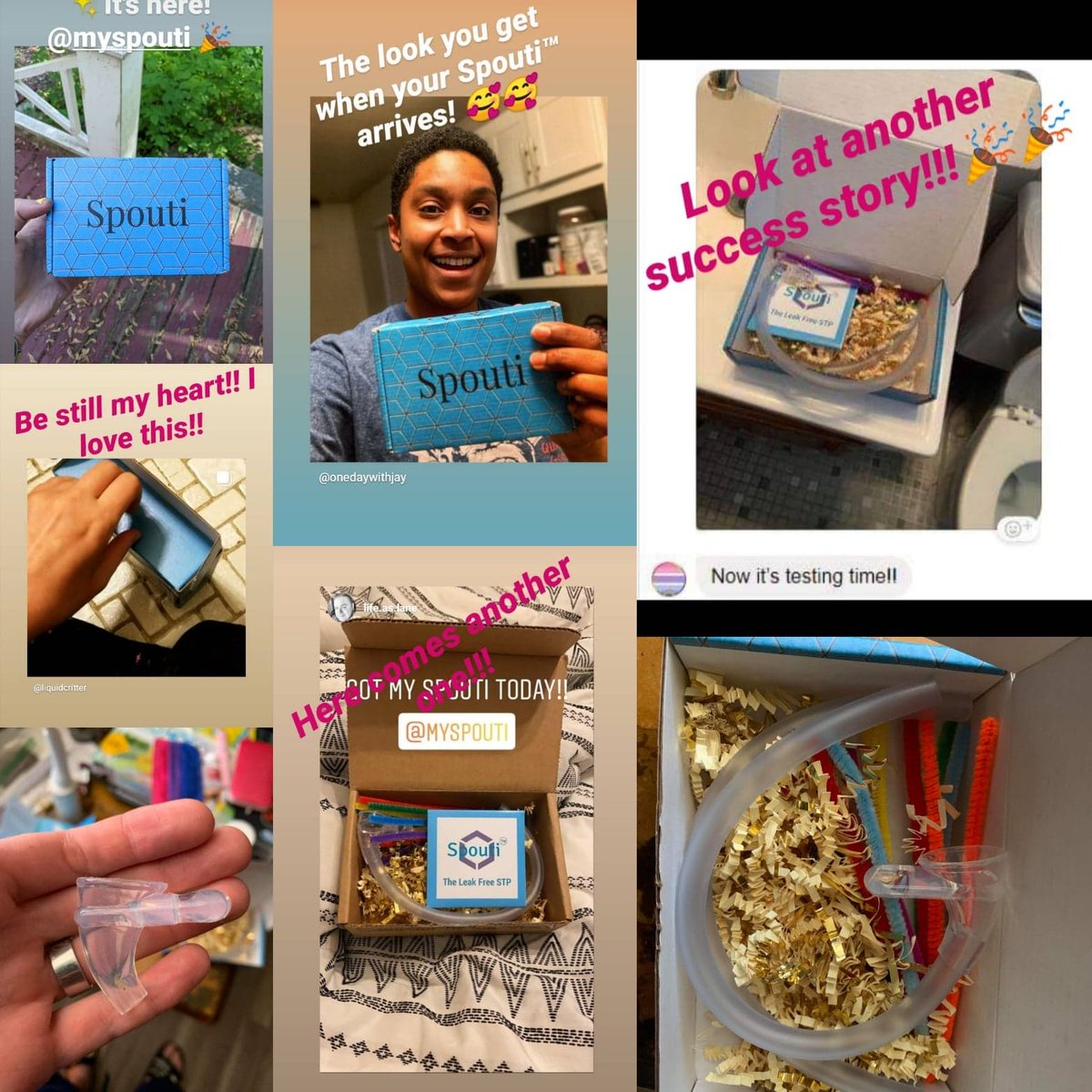 MySpouti's tweet photo. Stage 1 of the Spouti™ Release has been a smashing success! 500 orders filled and another 80 in the queue! Thank you all so much for your faith in us!!
https://t.co/ngeFTaBjqS
#spouti #stp #standtopee #stppacker #nonbinary #ftmstp #ftm #womenoutdoors #lgbtqentrepreneur https://t.co/5mD0ez5Tpr