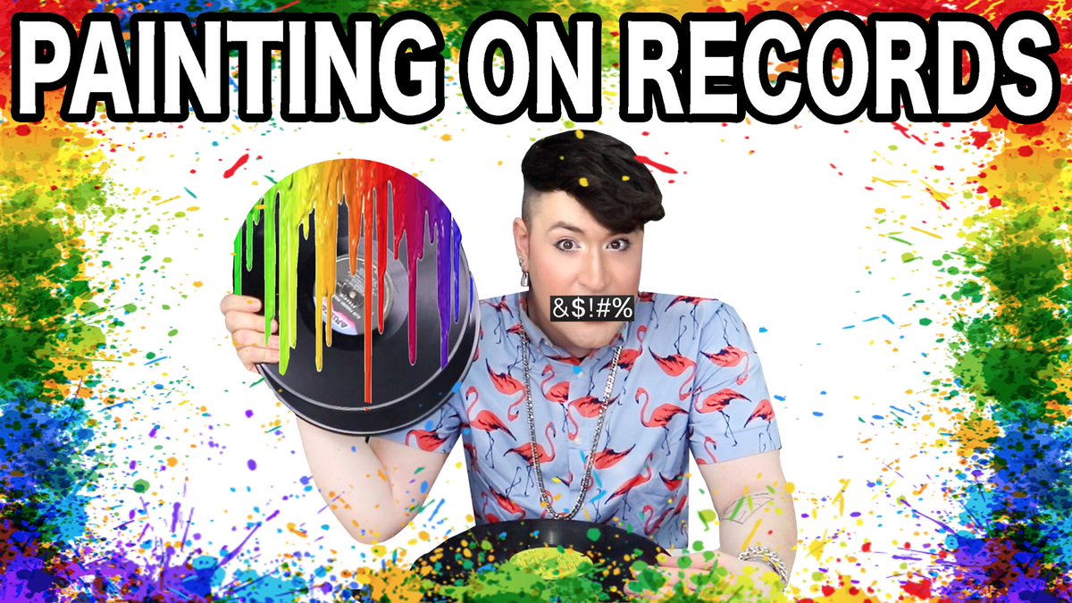 Ok this turned out to be the UGLIEST  THING IVE EVER MADE!! 
<a href="/NerdEcrafter/">NerdEcrafter</a> I’m challenging u to make the same thing.. just better! 😂❤️😈 

youtu.be/U4gywYznaeg