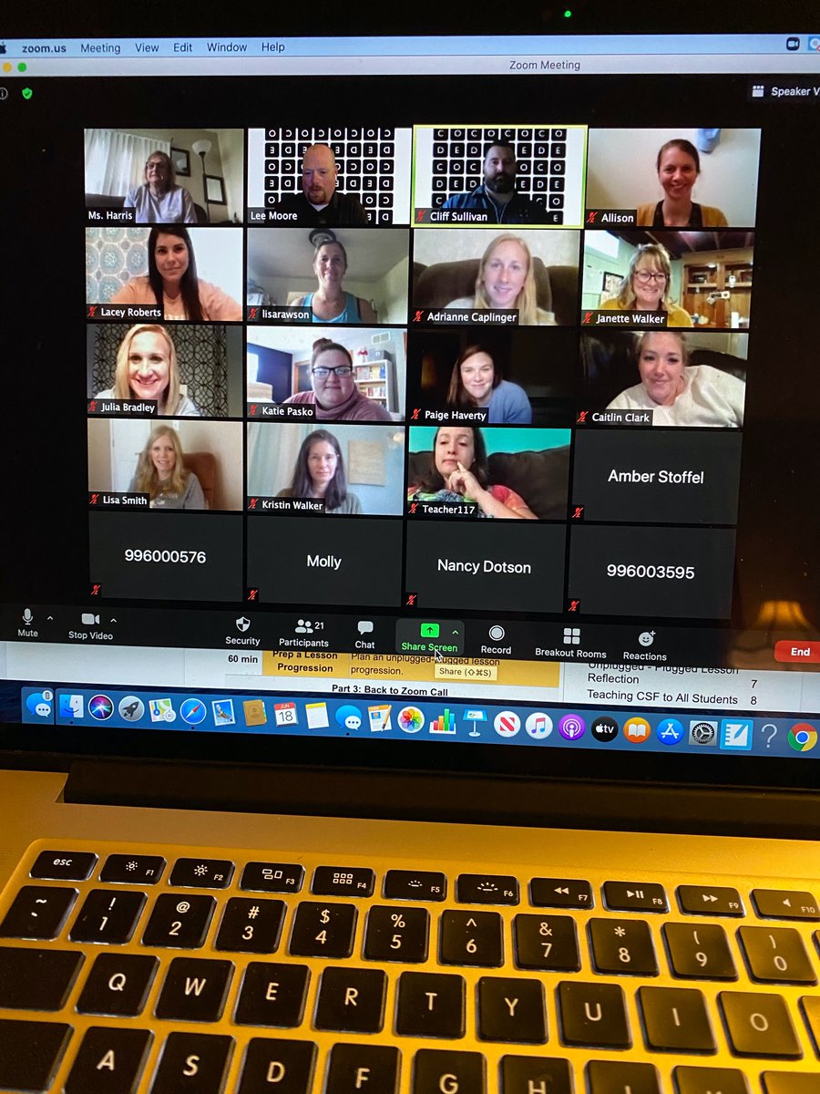 leemooreTIS's tweet image. Another successful day of virtual CSF awesomeness!! Thanks to all that attended! @CodeWV @codeorg
@TeachCode @sully304 @wvleesakay #CS4WV #CodeWV