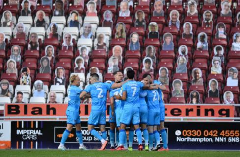 BBCMOTD's tweet photo. The "fans" went wild when Charlie Raglan's goal went in...

Honestly...

They did! 😉 

👉 https://t.co/zImdmVBlYF #bbcefl #CTFC #bbcfootball #NTFC https://t.co/RBYfH6G5jo