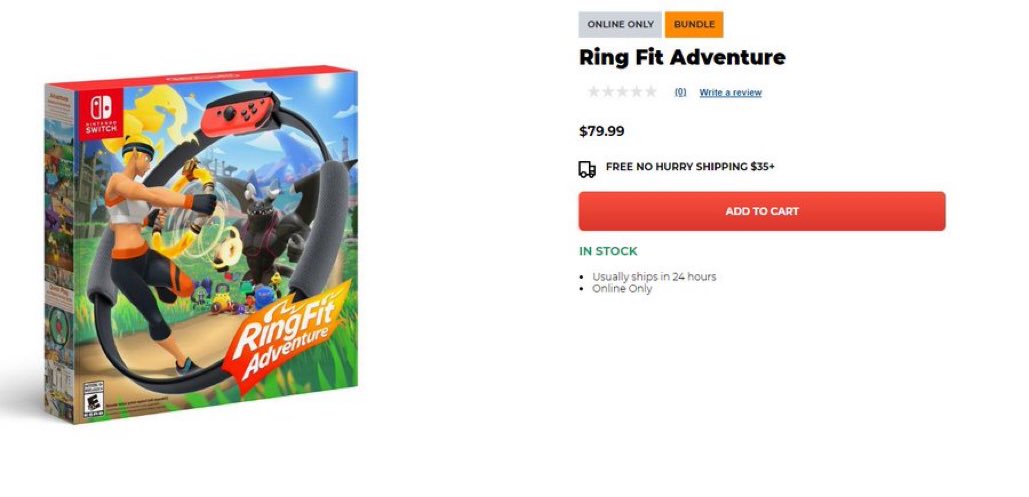 fit ring adventure gamestop