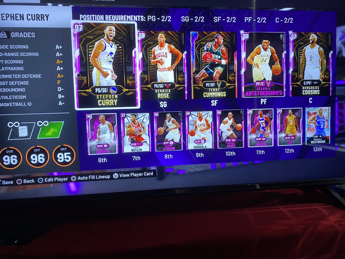 liljerm_21's tweet photo. @NBA2K_MyTEAM How’s my team https://t.co/yEWU8IWp29