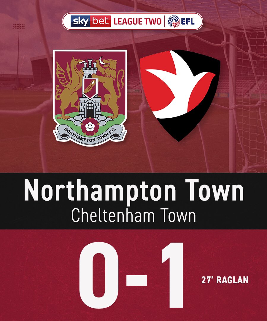 ntfc's tweet photo. ⏱ Charlie Raglan’s goal is the difference between the teams going into the break https://t.co/6m4PkcLnQk