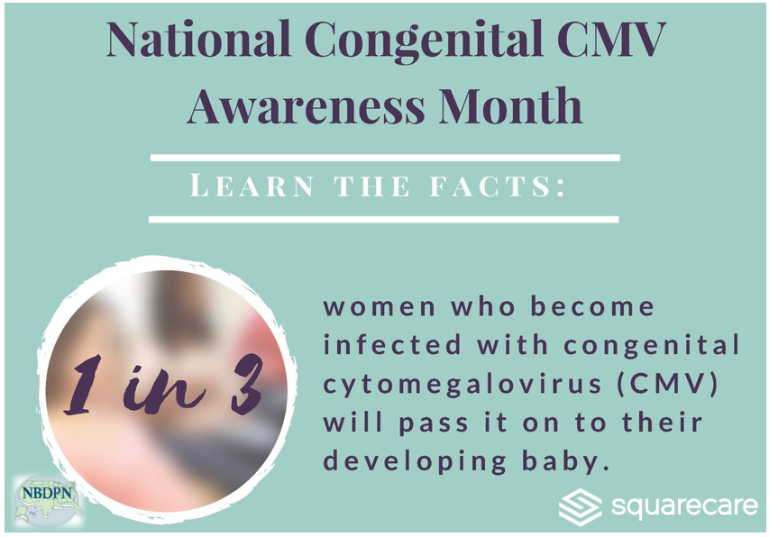 SquareCareNY's tweet photo. National Cytomegalovirus (CMV) Awareness Month is an annual observance held in June to increase awareness of CMV, the most common infectious cause of birth defects. CDC National Birth Defects Prevention Network #squarecare #spreadawareness @CDCgov @NBDPN https://t.co/a4LXuKwsNW