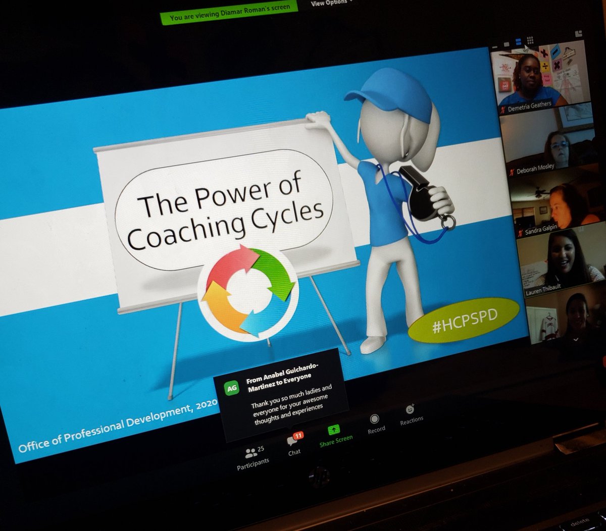 APGeathers's tweet photo. Great learning today in the Power of Coaching PD. Filling up my bucket for my new role. Excited to love, lead, empower, believe and execute. @Dunbar_Magnet @CynthiaFCrim Oh, to be a #DunbarDoctor #HCPSPD https://t.co/Kxd58koUYJ