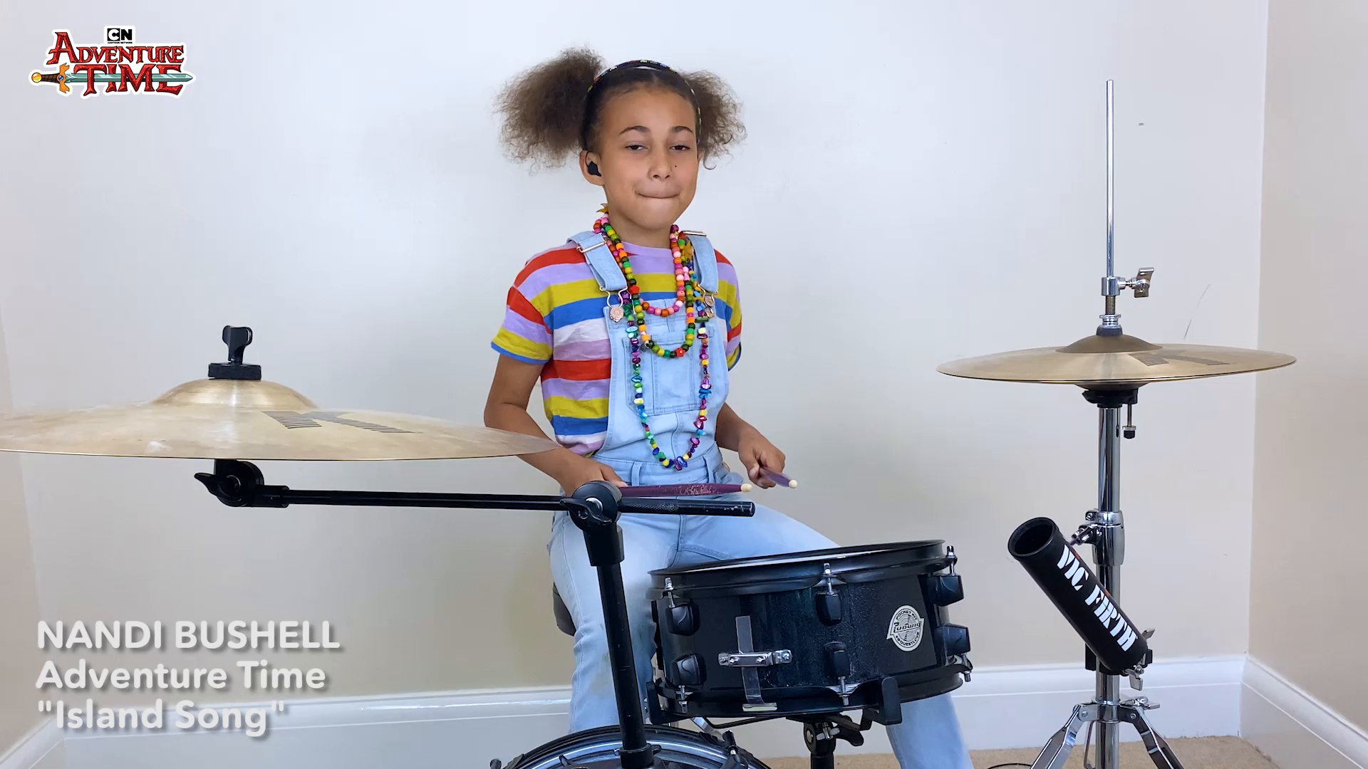 Cartoon Network We Stan A Queen Who Walks To The Beat Of Her Own Drum 10 Year Old Nandi Bushell Rocking Out To Adventuretime Island Song Blackgirlmagic Blackgirlsrock Blackexcellence Blackmusicmatters Thefunwillneverend