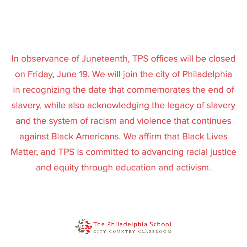 The Philadelphia School (TPS) (@thephlschool) on Twitter photo 