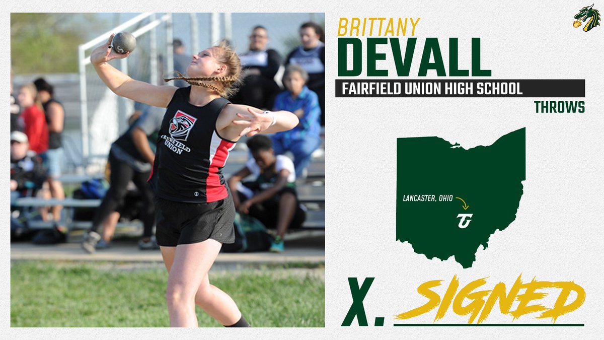 “Britt developed into a monster! She came to camp gliding last year, and I saw enormous potential. She switched to rotation and learned weight throw this year, and had the best throw in Ohio for D2/D3 indoors (42’3.5”) while earning All-State in WT (44’11.5”)!” - Coach Robinson⁣