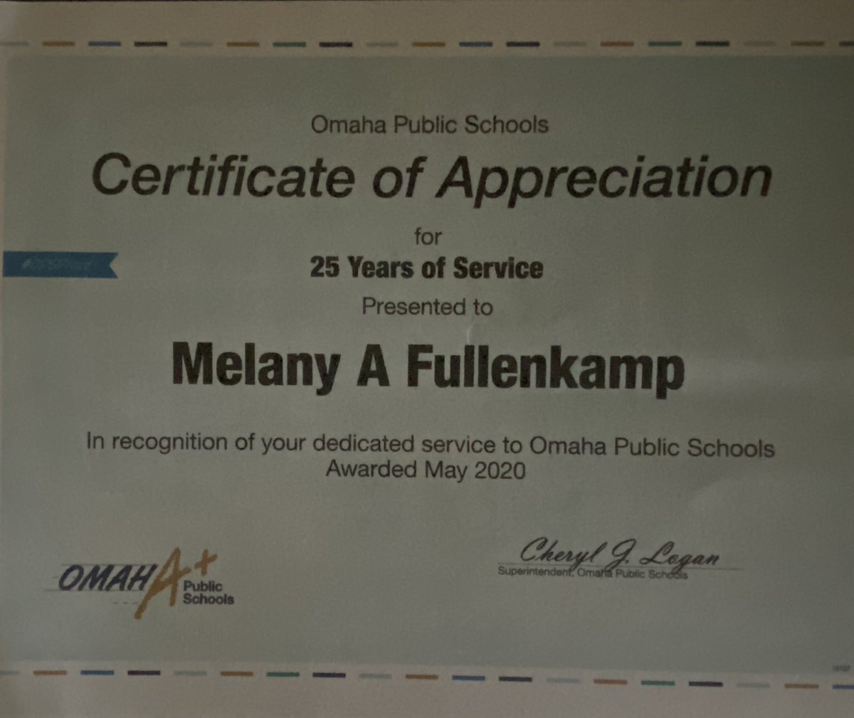 Where has the time gone? 25 years of memories. Thank you <a href="/OmahaPubSchool/">Omaha Public Schools</a> for an amazing place to serve students, families and staff! #OPSProud