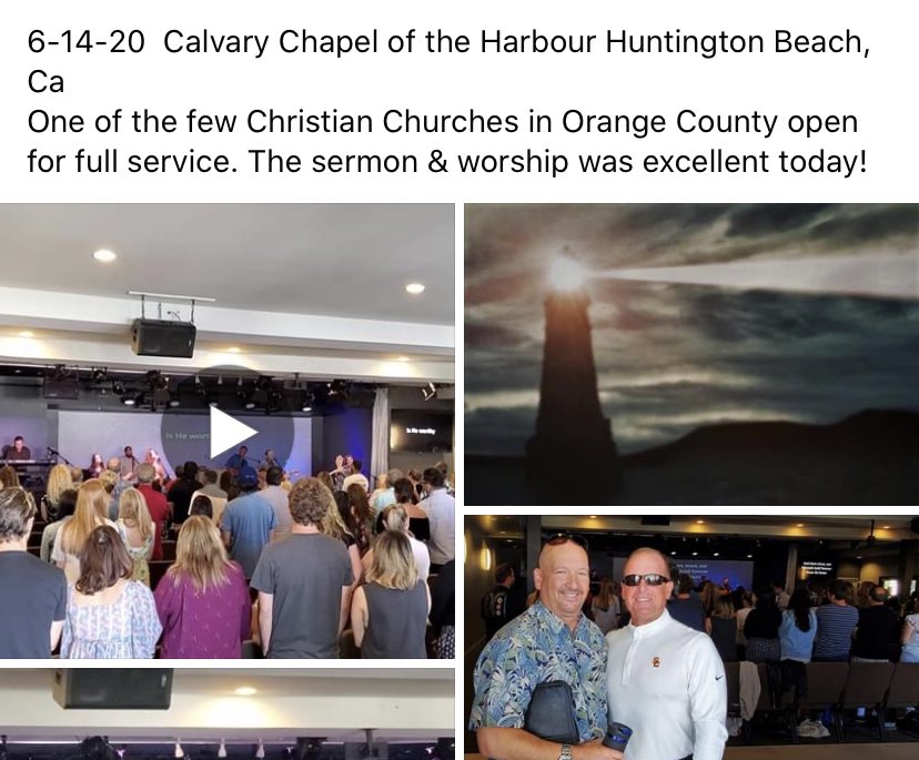 Can we mention who was in attendance at that Calvery service on 6/14? Tim Whitacre. We talked about him above, he gave the letter of recommendation for Dr Barke and is the District Director for Chairwoman Michelle Steel. The right hand man to Steel. Our county leadership.