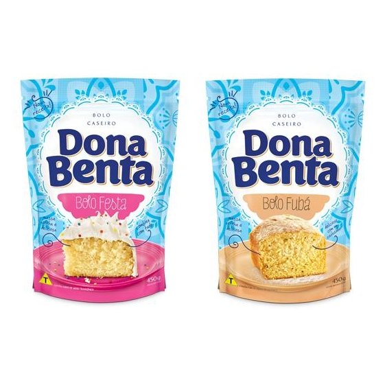 If you go into any grocery store in Brazil, you will see baking & cooking products w/the branded name of Dona Benta. There are even famous cookbooks w/ the name Dona Benta.Dona Benta is a white Brazilian grandmother who first appeared in the stories of writer Monteiro Lobato.