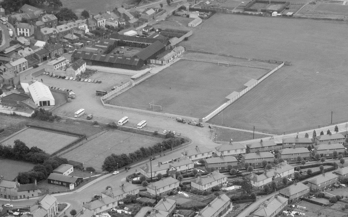 Groundtastic's tweet photo. Penrith's Southend Road ground, which the Northern League club left in 2009, provides the cover for our book, The Cemetery End.  It features more than 350 British grounds and stands that were lost from 1995 to 2020. It can be ordered here - https://t.co/urhrZ2a16b @penrithfc https://t.co/VXLvQMTL8e