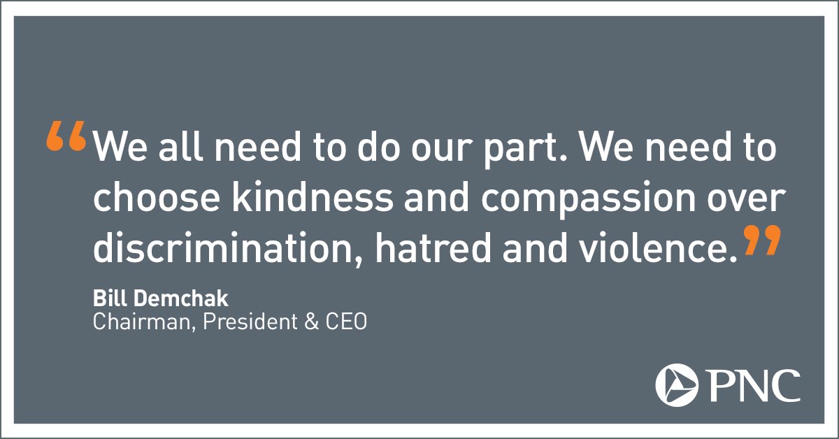 saskiaepstein's tweet photo. PNC commits more than $1 Billion to help end systemic racism. ❤️ Read our announcement here: https://t.co/05ZxDN021R https://t.co/YbdiAEImGW