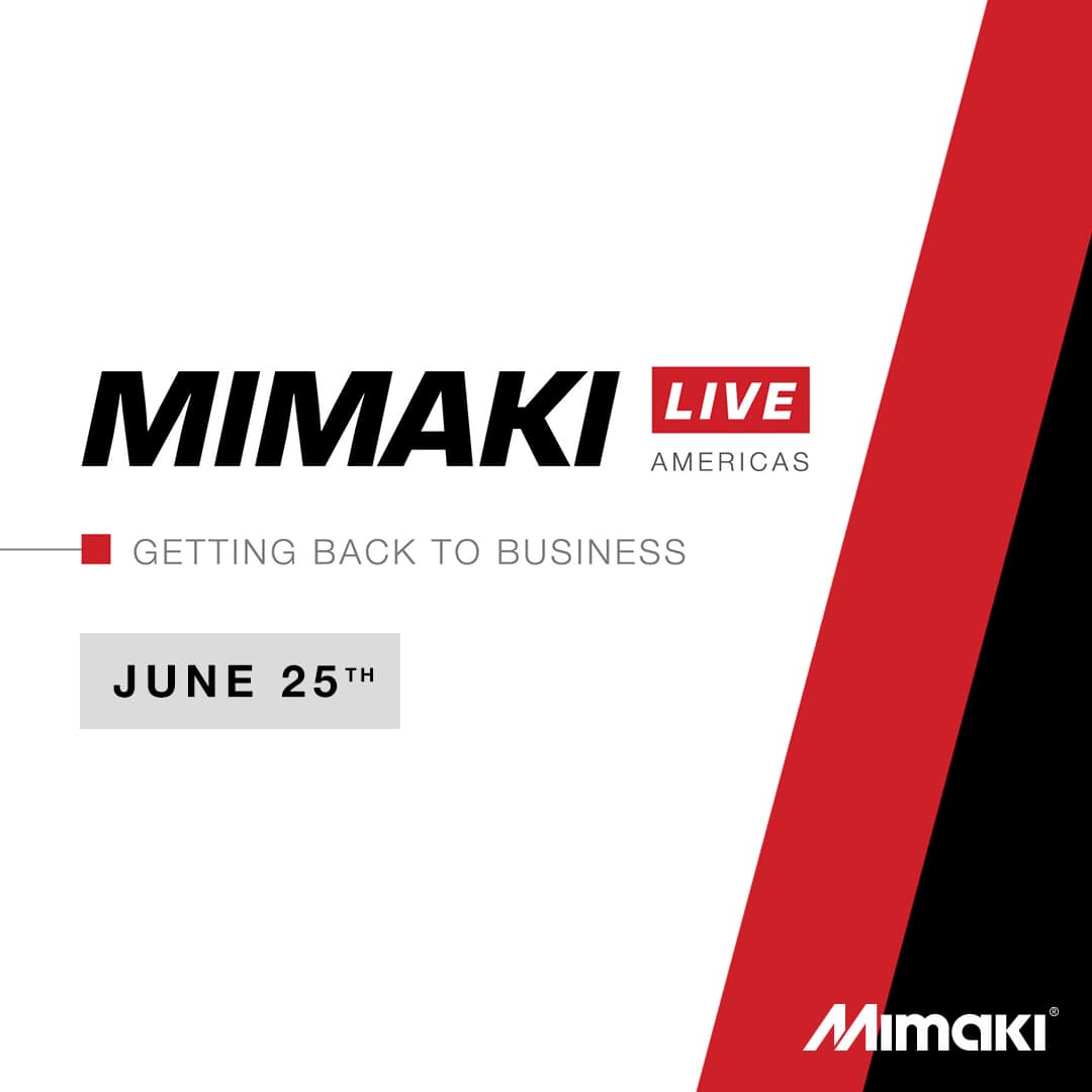 mimakilatam's tweet photo. #Mimaki LIVE el 25 de junio! Tenemos ganas de estar en contacto contigo y de contestar a tus preguntas sobre aplicaciones y tendencias. No te lo pierdas, suscríbete hoy en https://t.co/Dgic6vA2z6
(Mimaki LIVE se hará en inglés)

#WeAreWideFormat #TogetherWePrint https://t.co/c0eLgvbaaz